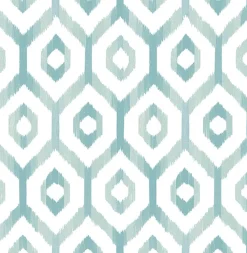 Brewster/ASP 2744-24142 Lucia Teal Diamond Wallpaper> Florals