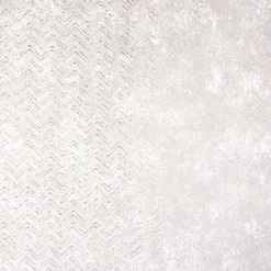 Brewster 2927-00604 Luna Platinum Distressed Chevron Wallpaper> Damask, Trellis & Geometrics