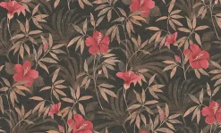 Brewster 4044-38028-3 Malecon Multicolor Floral Wallpaper> Architectural