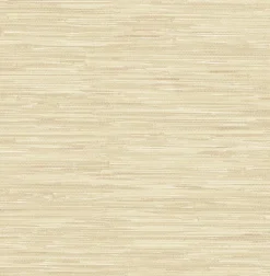Brewster 2767-22267 Maytal Light Yellow Faux Grasscloth Wallpaper Sale