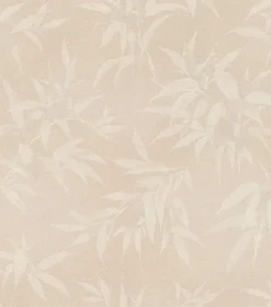 Brewster 4035-409758 Minori Beige Leaves Wallpaper> Architectural