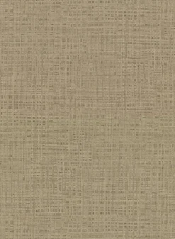 Brewster 2921-50926 Montgomery Brass Faux Grasscloth Wallpaper New