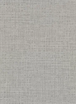 Brewster 2921-50928 Montgomery Pewter Faux Grasscloth Wallpaper> Damask, Trellis & Geometrics