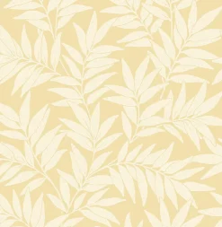 Brewster/ASP 2970-26120 Morris Yellow Leaf Wallpaper Sale