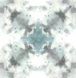 Brewster/ASP 2763-24211 Mysterious Teal Abstract Wallpaper> Florals