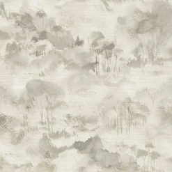 Brewster/ASP 2975-87546 Nara Taupe Toile Wallpaper> Damask, Trellis & Geometrics