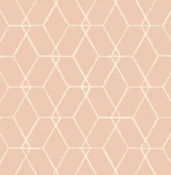 Brewster/ASP 2889-25250 Osterlen Light Pink Trellis Wallpaper New
