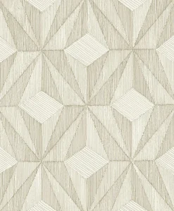 Brewster/ASP 2908-87104 Paragon Gold Geometric Wallpaper> Florals