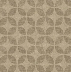Brewster/ASP 2902-25514 Polaris Brass Geometric Wallpaper> Damask, Trellis & Geometrics