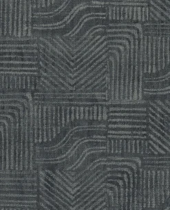 Brewster 391536 Pueblo Indigo Global Geometric Wallpaper> Florals