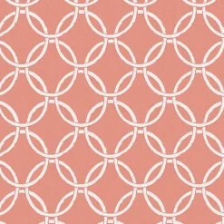 Brewster 3122-11001 Quelala Coral Ring Ogee Wallpaper> Florals