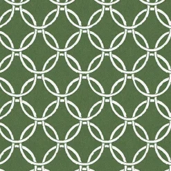 Brewster 3122-11004 Quelala Green Ring Ogee Wallpaper> Florals