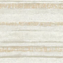 Brewster/ASP 4019-86416 Rakasa Gold Distressed Stripe Wallpaper> Damask, Trellis & Geometrics