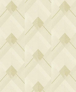 Brewster 4020-96707 Raoul Butter Fanning Diamonds Wallpaper Clearance