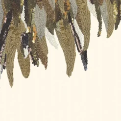 Brewster 307407 Right Fancy Feather Cream Wall Mural> Novelty