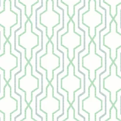 Brewster/ASP 2973-90605 Rion Green Trellis Wallpaper Outlet