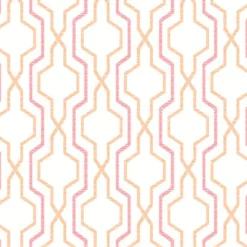 Brewster/ASP 2973-90603 Rion Orange Trellis Wallpaper> Florals