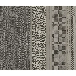 Brewster 376023 Setif Taupe Stripe Wallpaper> Florals