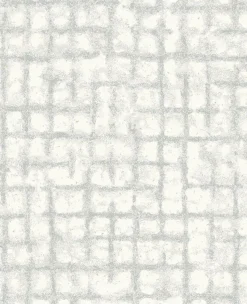 Brewster/ASP 2964-87348 Shea Light Grey Distressed Geometric Wallpaper Clearance