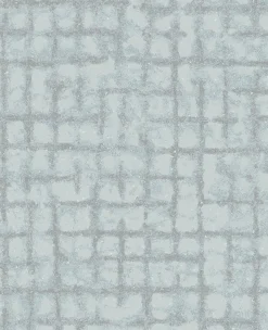 Brewster/ASP 2964-87347 Shea Sky Blue Distressed Geometric Wallpaper