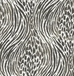Brewster/ASP 2763-24204 Splendid Platinum Animal Print Wallpaper> Damask, Trellis & Geometrics
