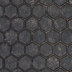 Brewster 2927-00403 Starling Charcoal Honeycomb Wallpaper Best