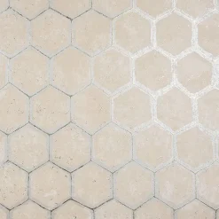 Brewster 2927-00405 Starling Copper Honeycomb Wallpaper> Florals