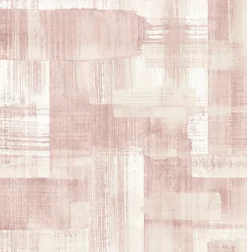 Brewster/ASP 2889-25228 Trosa Light Pink Brushstroke Wallpaper> Damask, Trellis & Geometrics