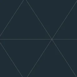 Brewster/ASP 2973-91011 Twilight Black Geometric Wallpaper> Florals