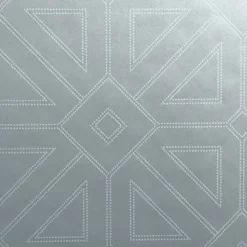 Brewster/ASP 2902-87334 Voltaire Silver Geometric Wallpaper> Florals