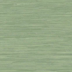 Brewster 3120-256017 Waverly Green Faux Grasscloth Wallpaper> Damask, Trellis & Geometrics