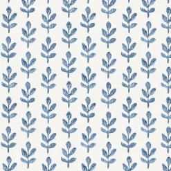 Brewster 3123-13841 Whiskers Blue Leaf Wallpaper Best