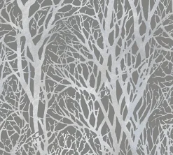 Brewster 4035-30094-3 Yasuo Grey Tree Branch Wallpaper> Architectural