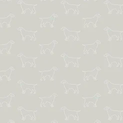 Brewster 3122-10414 Yoop Grey Dog Wallpaper Best