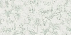 Brewster 4044-38021-2 Zapata Green Tropical Jungle Wallpaper Clearance