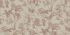 Brewster 4044-38021-3 Zapata Merlot Tropical Jungle Wallpaper Discount
