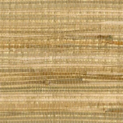 Brewster 4018-0055 Zoho Neutral Foil Grasscloth Wallpaper> Damask, Trellis & Geometrics