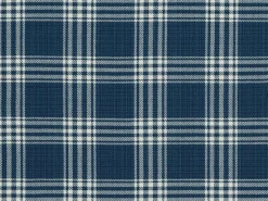 Covington Barnegat Plaid Deep Sea Fabric> Plaids & Checks