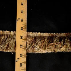 Classical Elements BD500 7 Gold Earth Tones Brush Fringe Trim Clearance