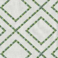 PKaufmann_inc/PKL Beaded Lattice Emb 410511 Meadow PK Lifestyles Fabric New