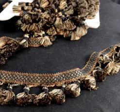 Stock/Belagio BF4005 02/06 Black Tassel Trim> Toile