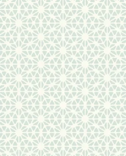 Brewster/ASP Billie Light Blue Geometric Wallpaper Clearance