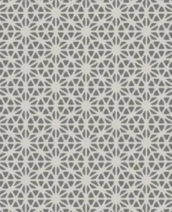 Brewster/ASP Billie Slate Geometric Wallpaper> Florals