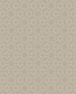 Brewster/ASP Billie Taupe Geometric Wallpaper> Florals