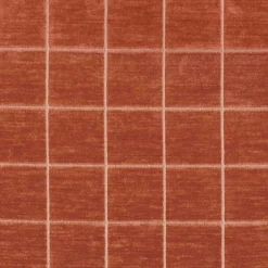 Regal Block Terracotta Fabric Outlet