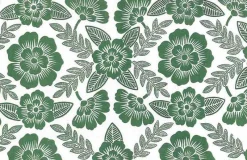 Laura Kiran Bohemia Print Palm Fabric Outlet