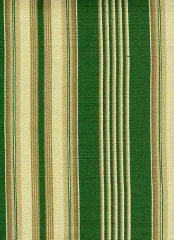 Laura Kiran Bordeaux Stripe Emerald Fabric New