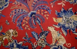 Stock/PKaufmann_inc/PKL Braganza Poppy Waverly Fabric> Toile