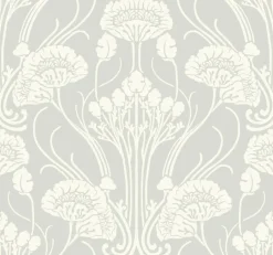 York/AV CA1567 Blacks Nouveau Damask Wallpaper> Architectural