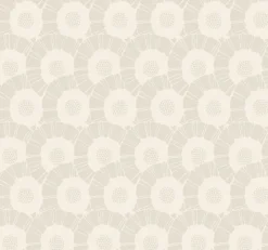 York/AV CA1556 White/Off Whites Coco Bloom Wallpaper Clearance